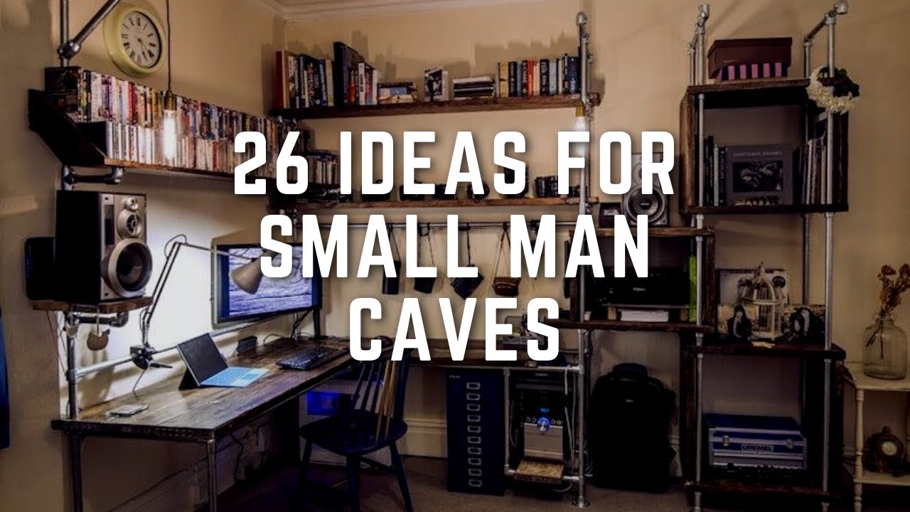 26 Ideas for a small man cave