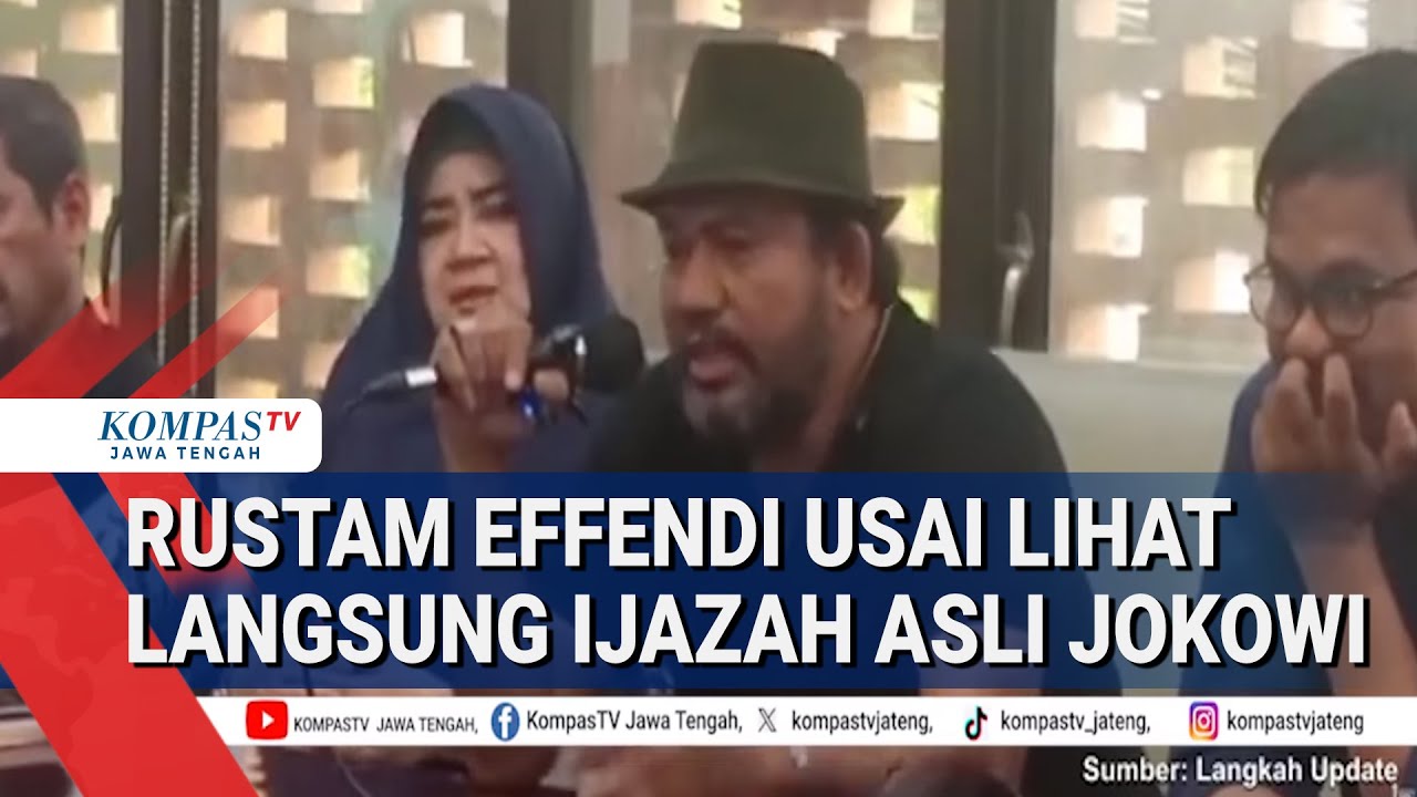 Rustam Effendi Blak-blakan Usai Lihat Langsung Ijazah Asli Jokowi: Pak Polisi, Ini Mah Palsu!