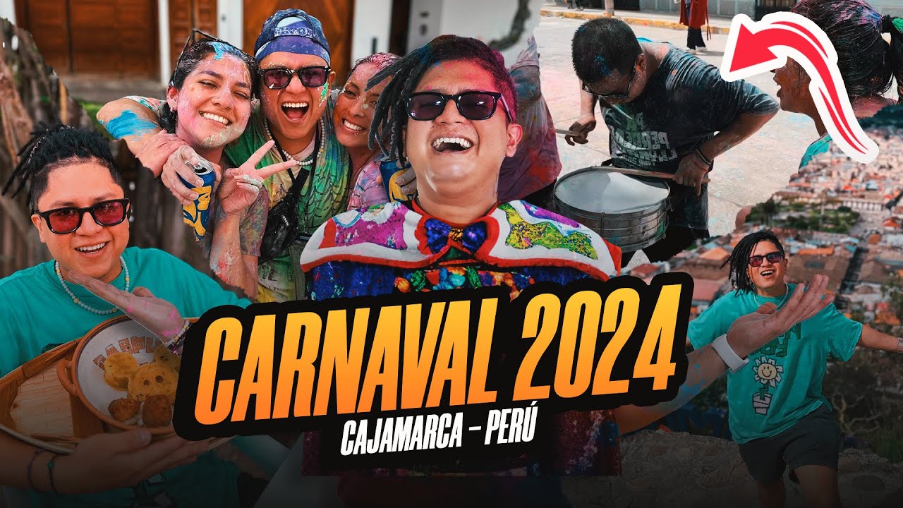 ASI SE CELEBRAN LOS CARNAVALES EN CAJAMARCA 2024