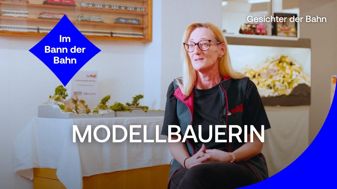Im Bann der Bahn | Gesichter der Bahn: Modellbauerin – Alexandra Caravias