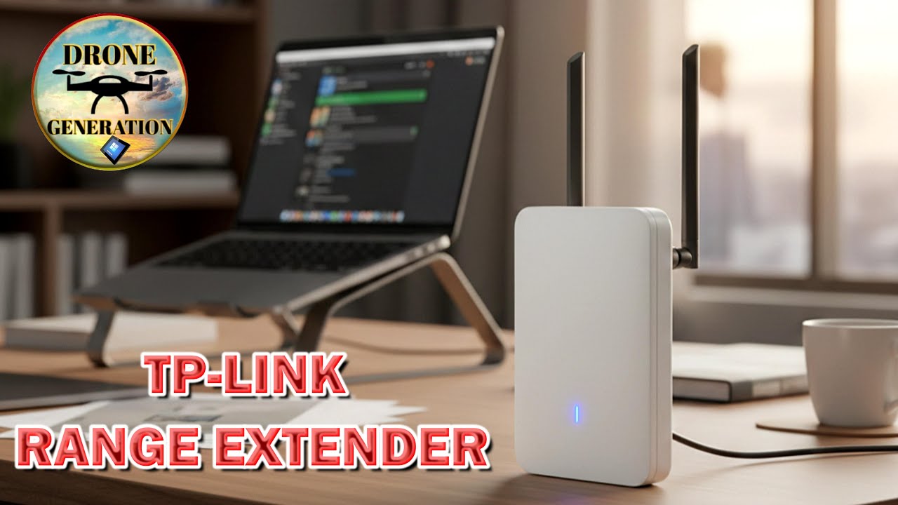 🛜Crea Una Rete Wireless Dove Tu Vuoi Con Il TP LINK RANGE EXTENDER🪫@DroneGenerationEquipment