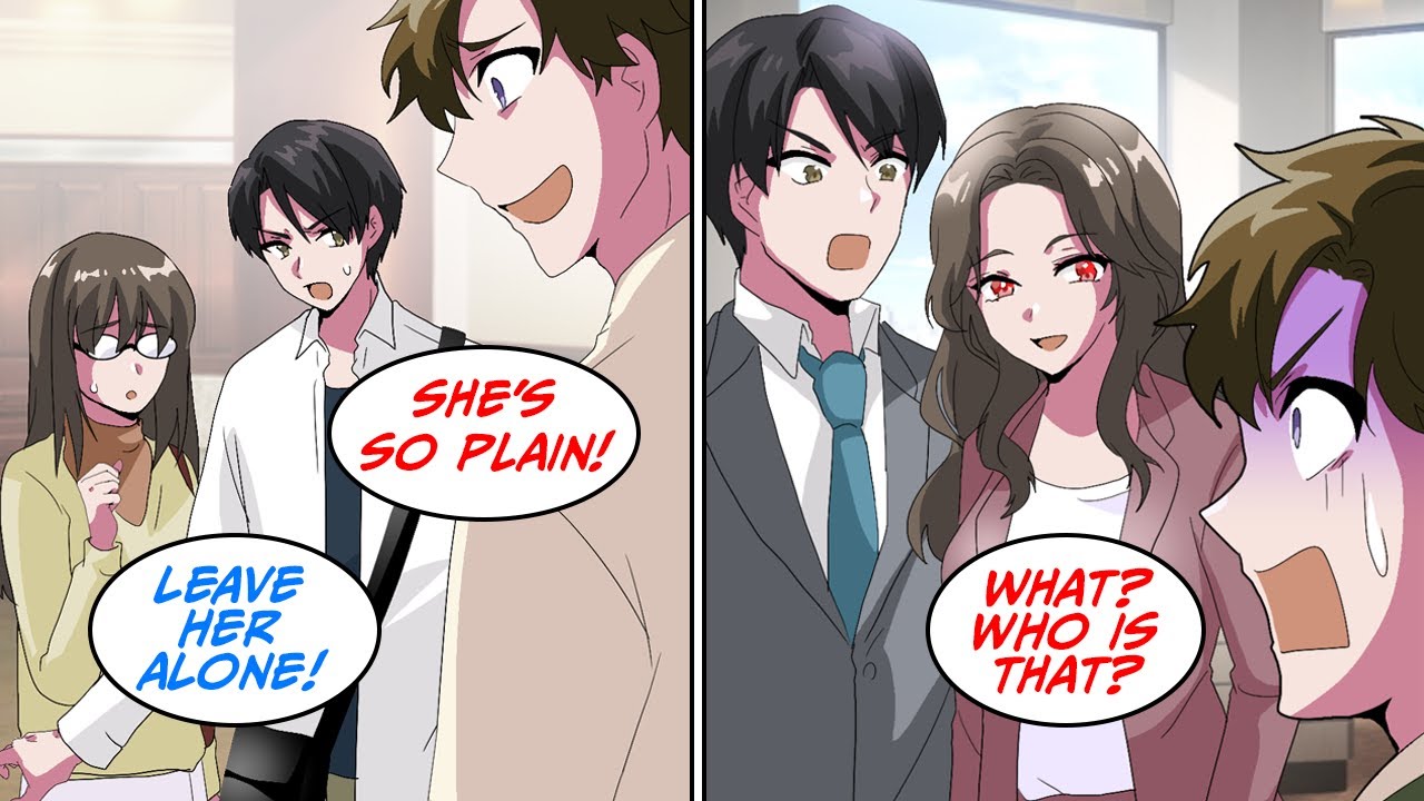 An elite junior looks down on my girlfriend but then... [Manga Dub]