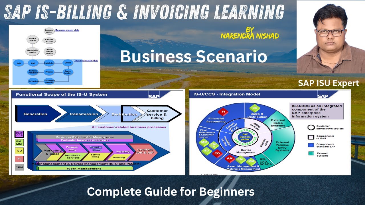 Learn SAP ISU Billing Process Step-by-Step | SAP ISU Training for Beginners |Business Scenario