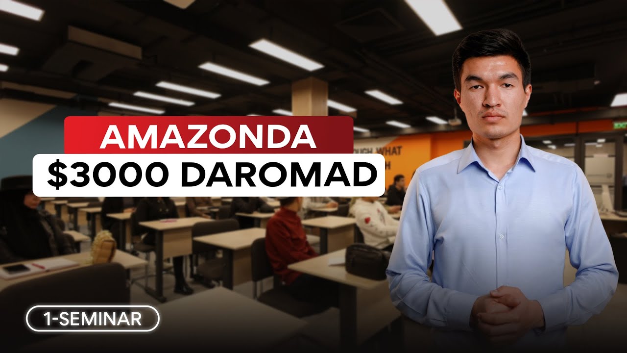 Amazonda Oyiga $3,000 Topish | 1-SEMINAR | #amazonfba #ecommerce