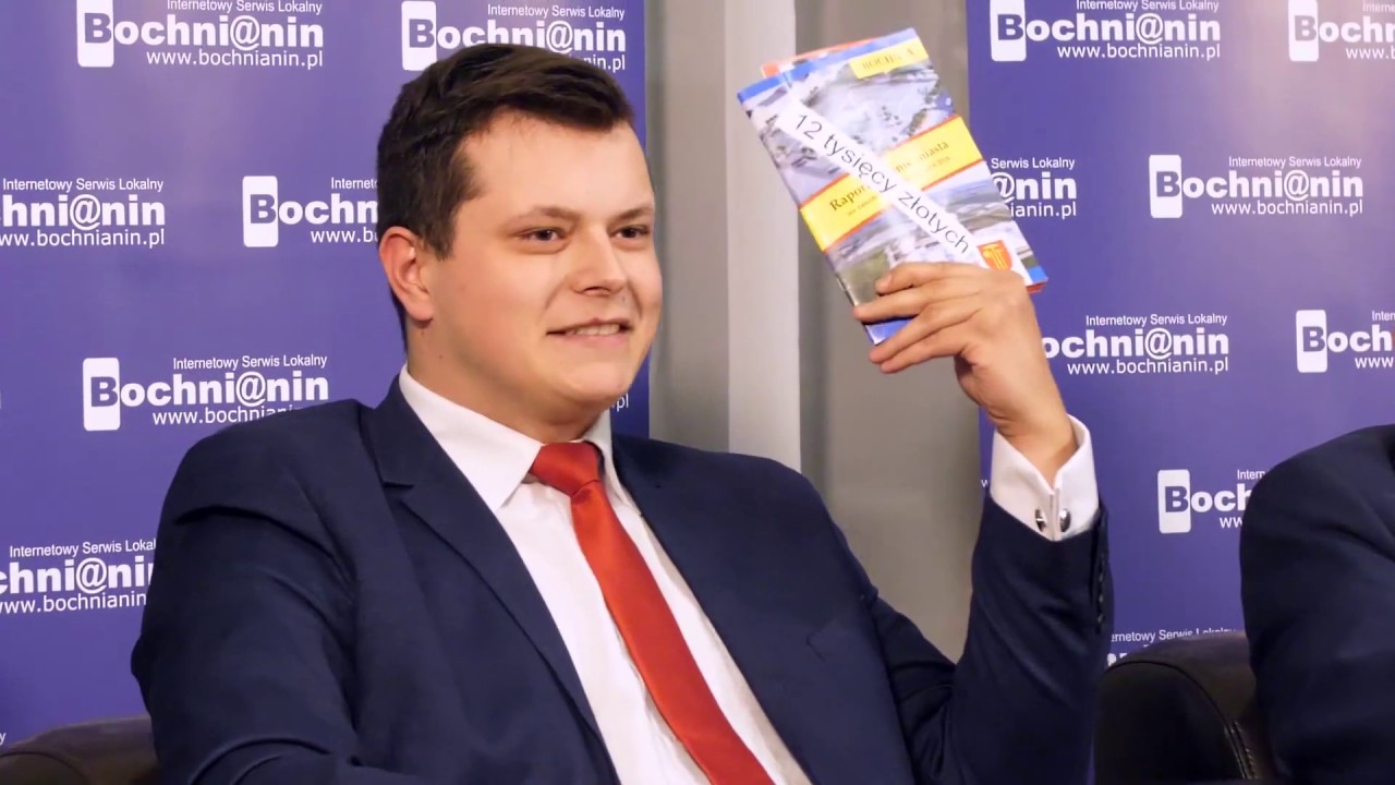 Bochnianin.pl: Artur Gondek przyniósł na debatę... budziki