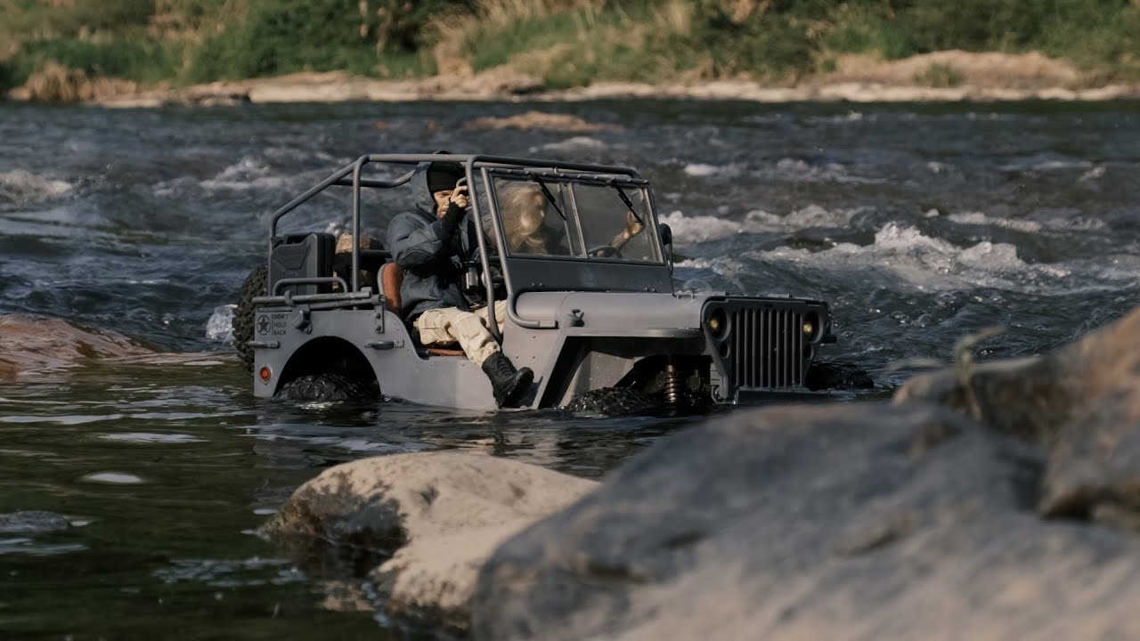 RC 1/6 Jeep Willys RocHobby 1941 mb Scaler Valley Rock Crawling