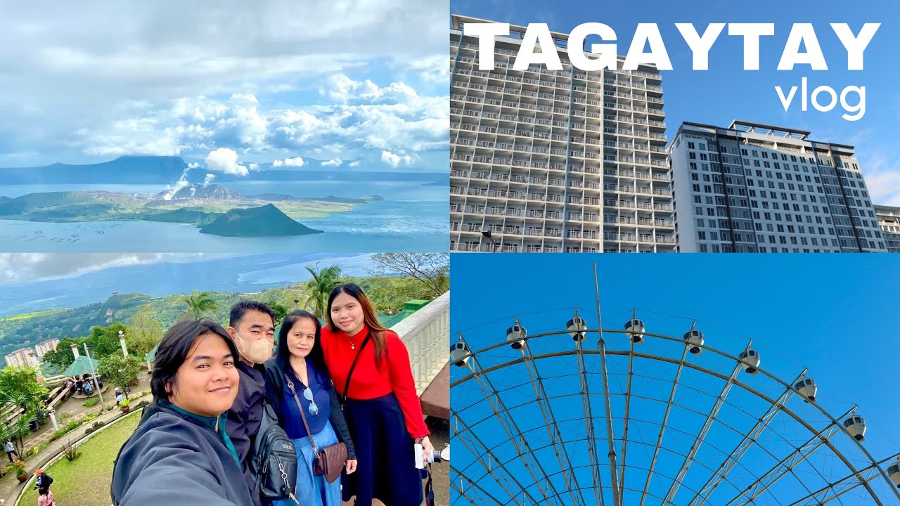 TAGAYTAY VLOG 🏔️ ~ taal view, smdc wind resindences, peoples park in the sky, skyranch, gentravels