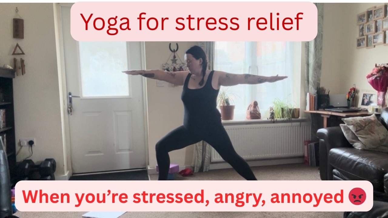 30 minute yoga for annoyed stressed angry | yoga for stress relief | beginner yoga | calming yoga 