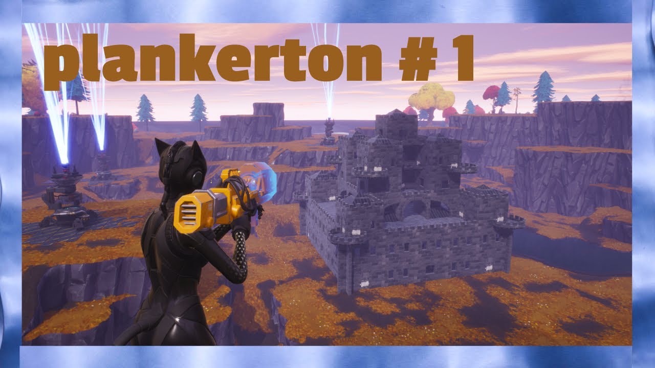 Fortnite STW how to build a castle ONLY 5K BRICK #1