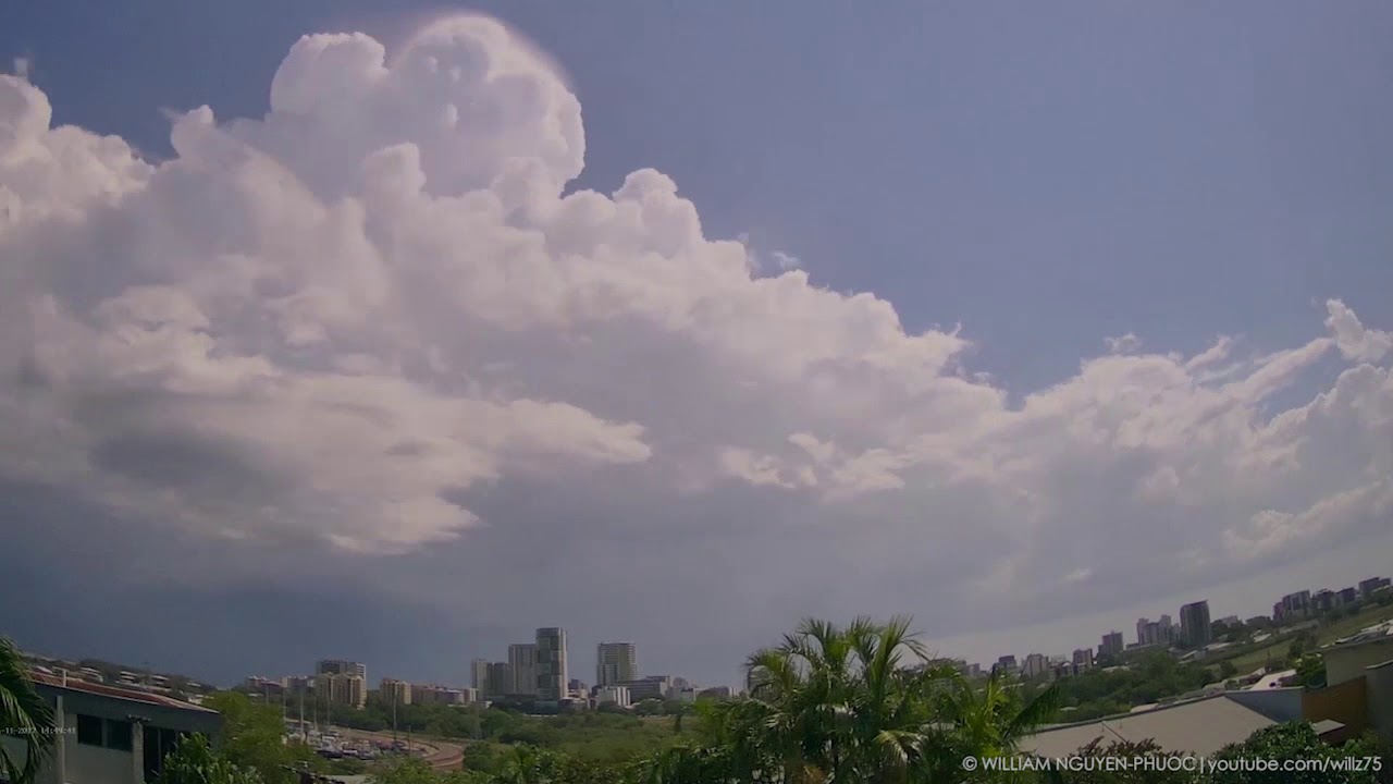 Darwin Sky Timelapse - 6 November 2017