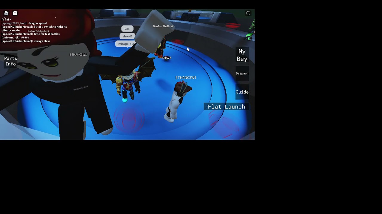 OMG *NEW* MIRAGE FAFNIR COMBO (ROBLOX BEYBLADE PHYSICS)