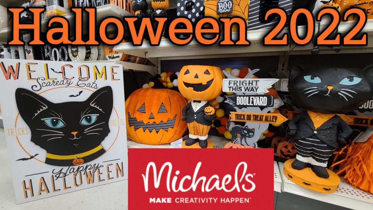 Michaels 2022 Halloween Decor Store Walkthrough