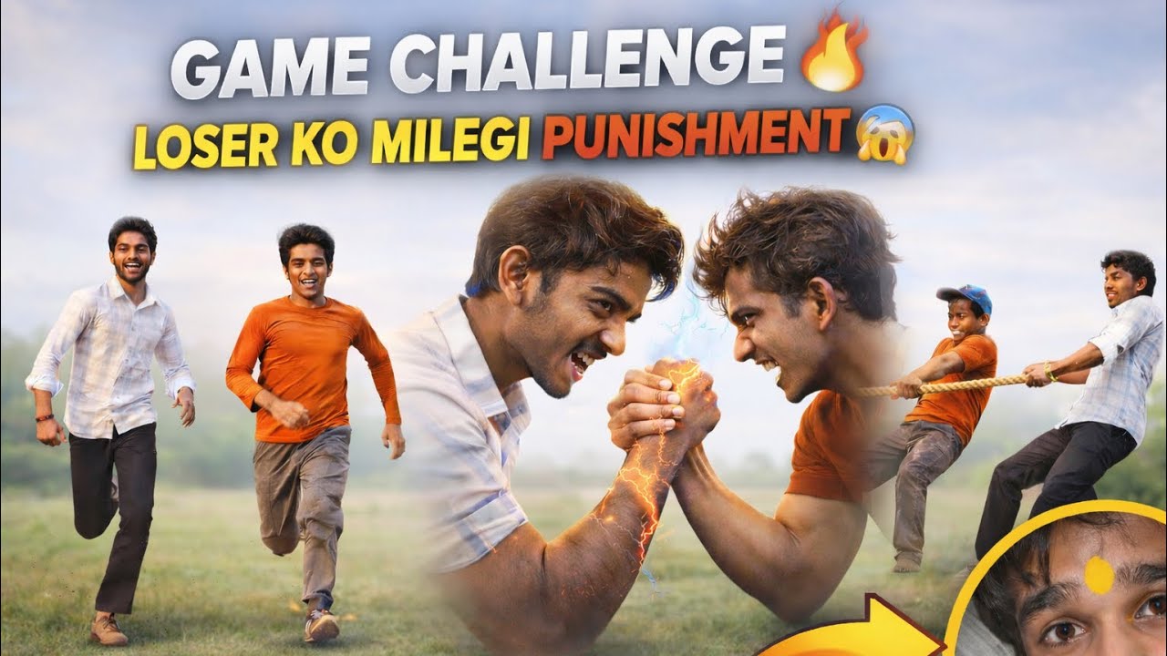 unlimited Games Challenges 😱 || Big Panisment || Nightboyvlogs 