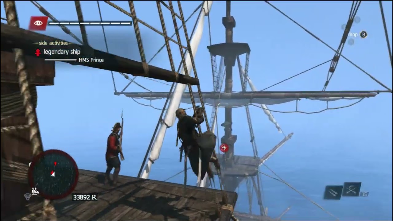 Assassin's Creed 4 Black Flag HMS Prince Easy Win