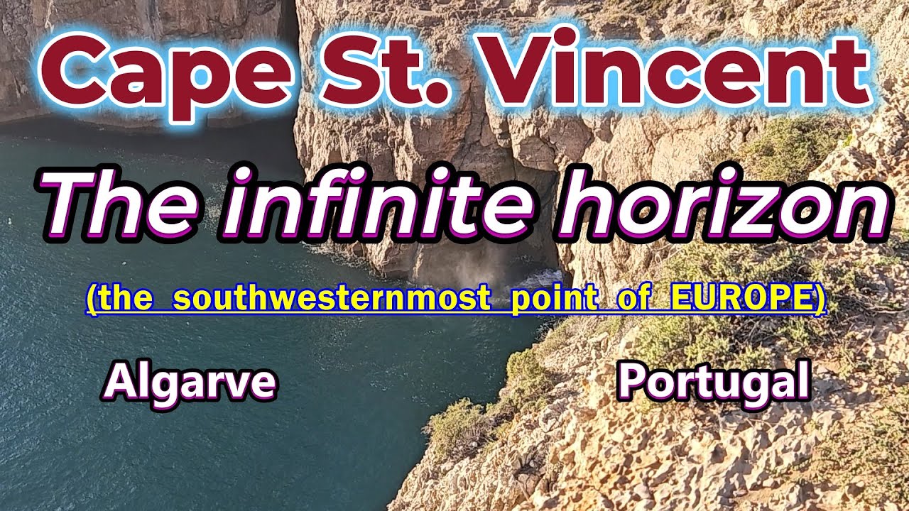 Driving to CAPE ST. VINCENT - Sagres (Algarve Portugal) lighthouse, rocks and beaches 01/2026 HD