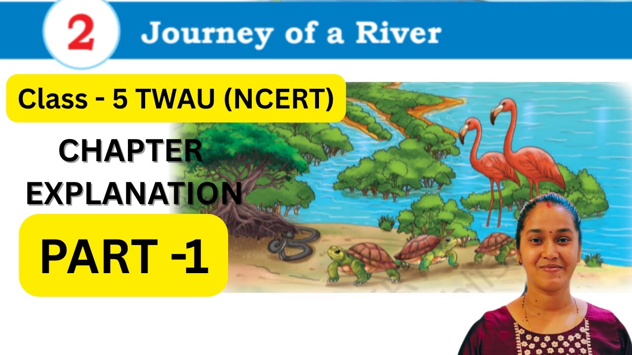 Journey of a  River |Class-5 TWAU Chapter-2 New EVS NCERT Our Wonderful World @StudyShortsin