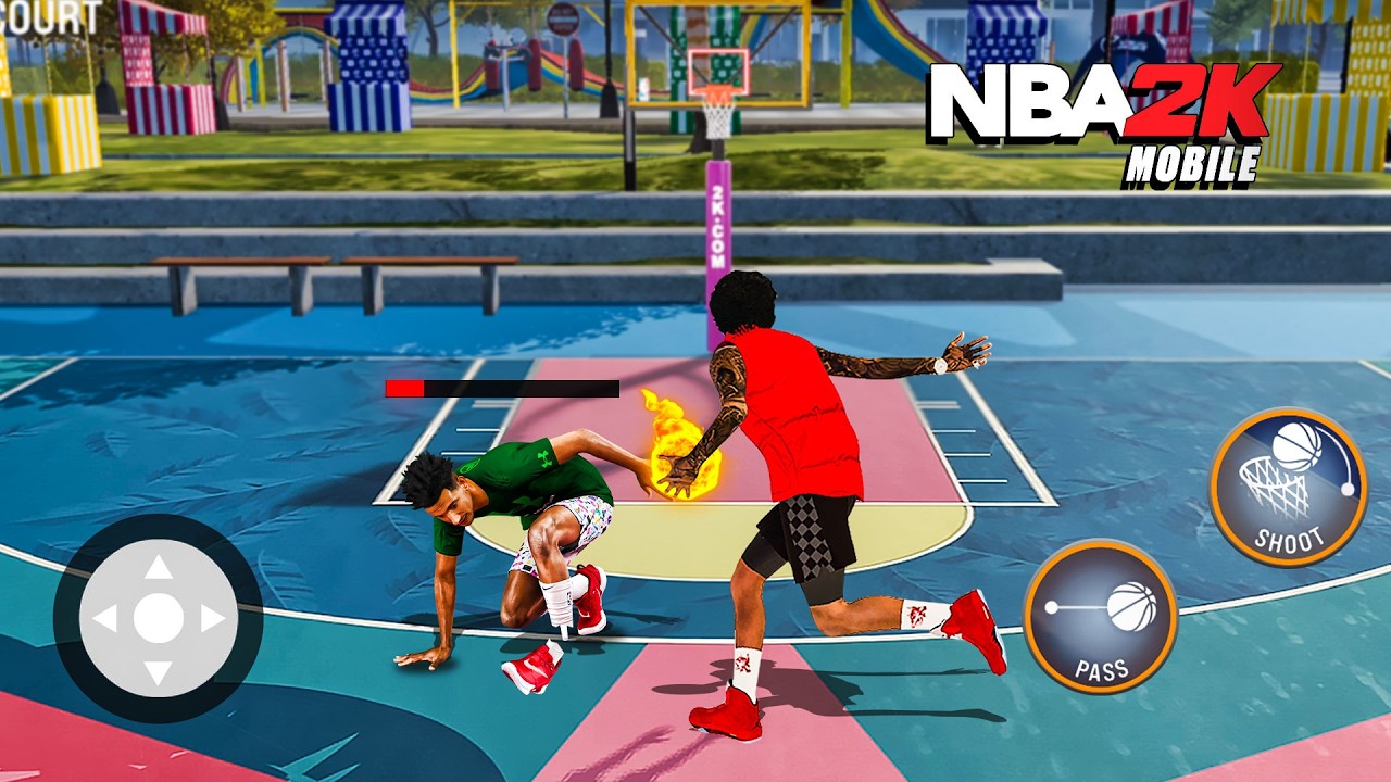Встречайте игрока №1 в рейтинге мобильных игр NBA 2K25...