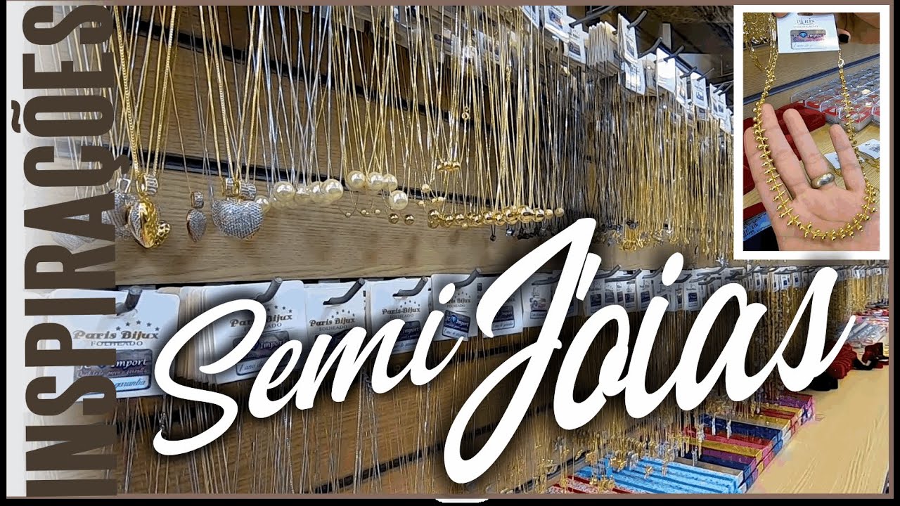 SEMI JOIAS atacado VAREJO na 25 MARÇO entrega ACEITA CARTÃO