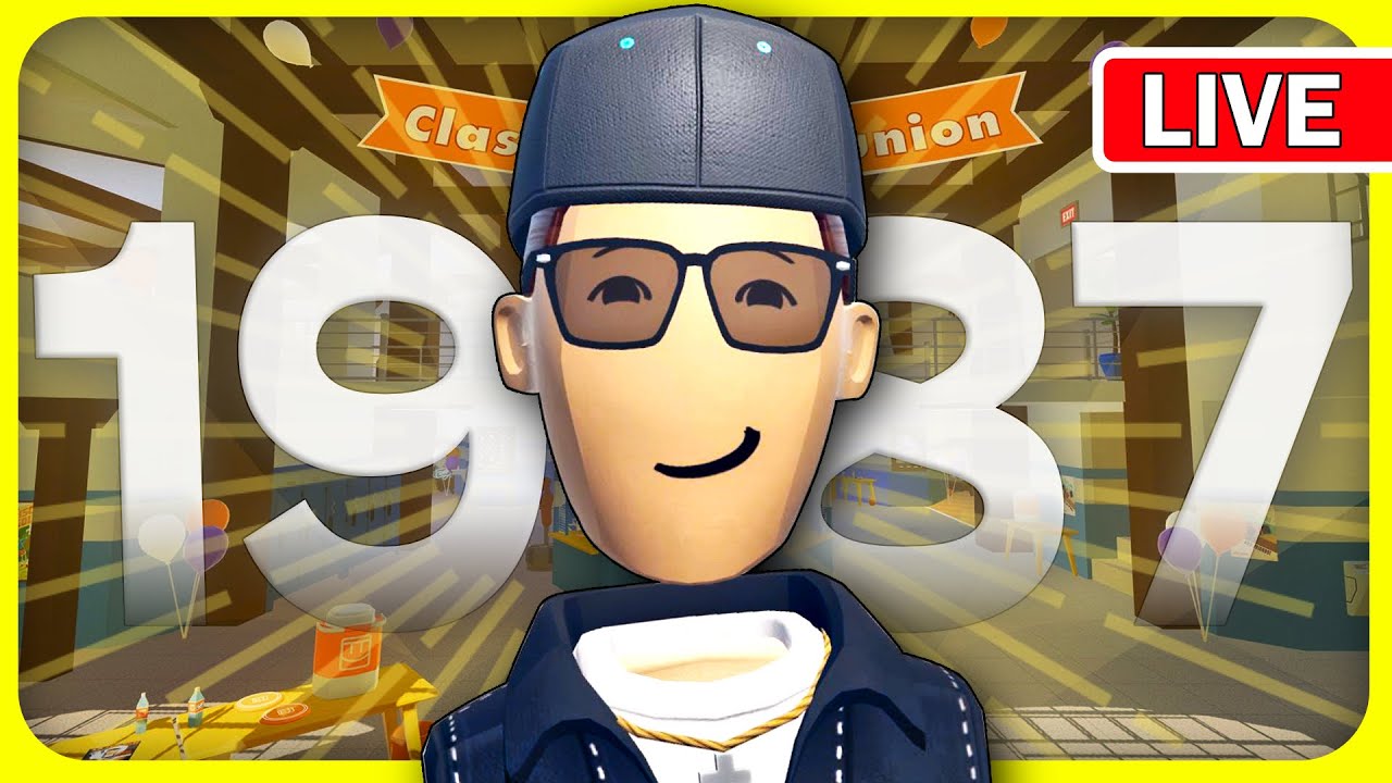PARTY Like It's 1987!! (Rec Room LIVE!) ✌️😎🎉