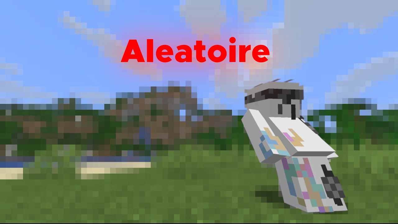 MINECRAFT mais les BLOCKS sont ALÉATOIRES