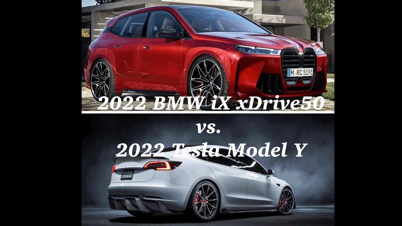 Part 2 2022 BMW iX xDrive50 vs 2022 Tesla Model Y Comparison Review BMW Toronto Samir Umer #SUmer416