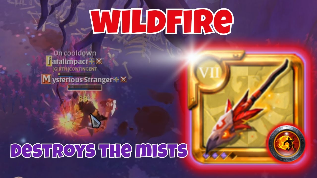The Wildfire Build That Destroys the Mists - Albion online