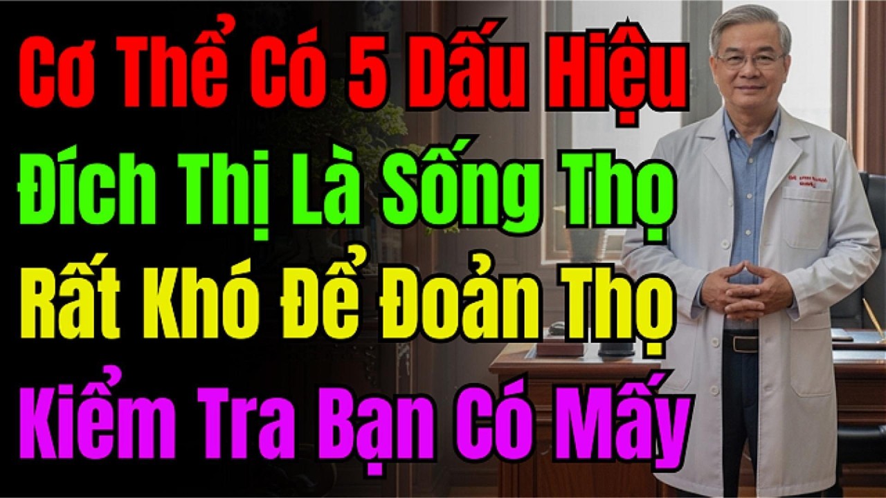Tuổi Thọ Dài Hay Ngắn Cứ Nhìn 5 Điểm Này Là Biết! Số 4 Rất Khó Làm, Ai Có Đủ Chắc Chắn Sống Thọ.