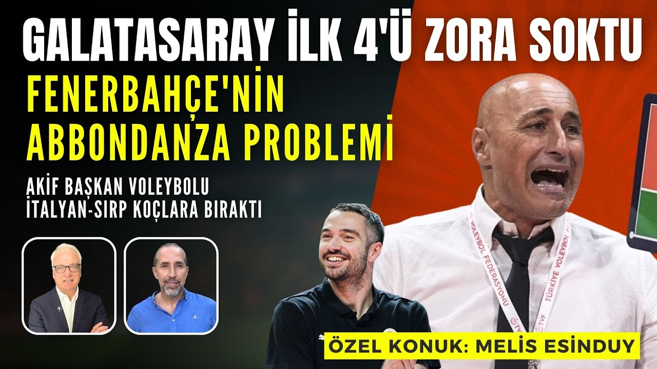 Galatasaray İlk 4'ü Zora Soktu | Fenerbahçe'nin Marcello Abbondanza Problemi