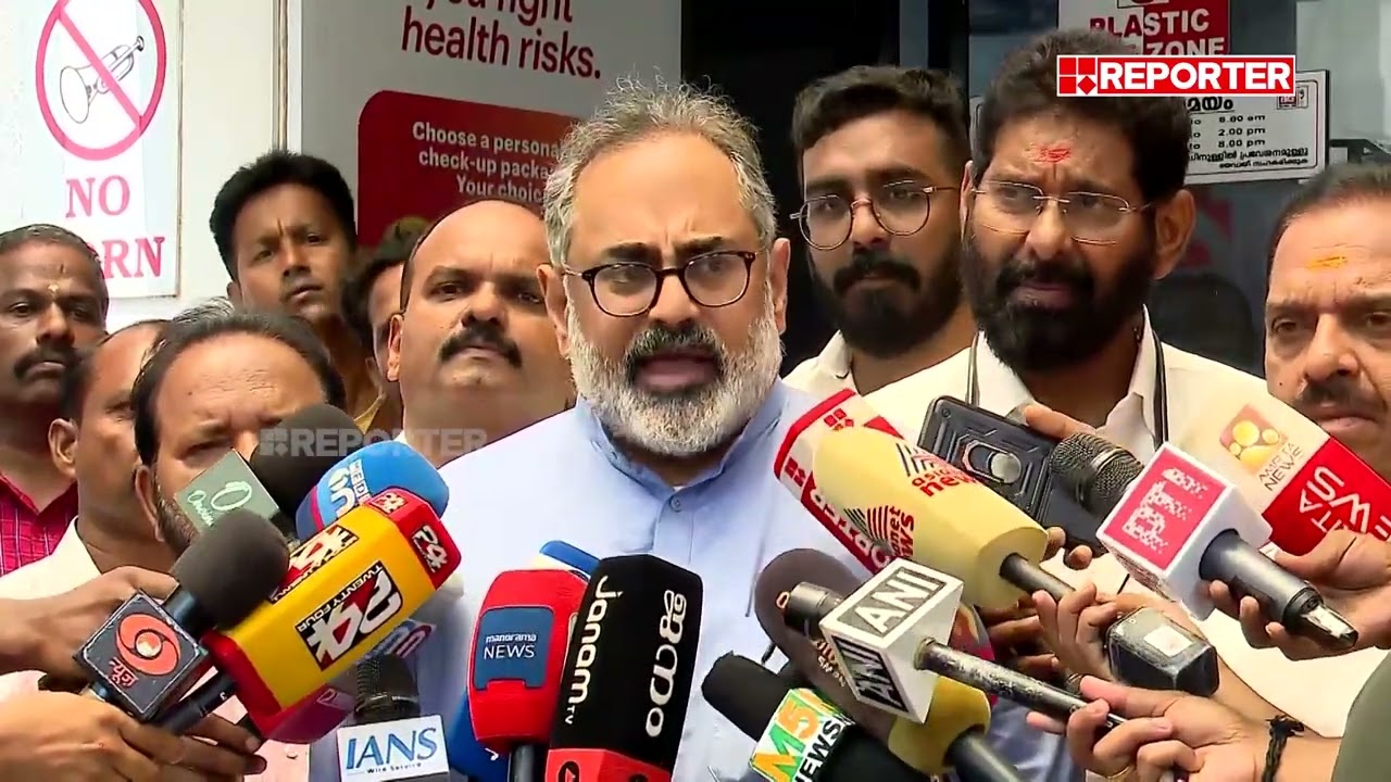 'ശബരിമലക്കൊള്ളയിൽ  ജയിലില്‍ പോകേണ്ടത് വാസവനും കടകംപള്ളിയും' | Rajeev Chandrasekha