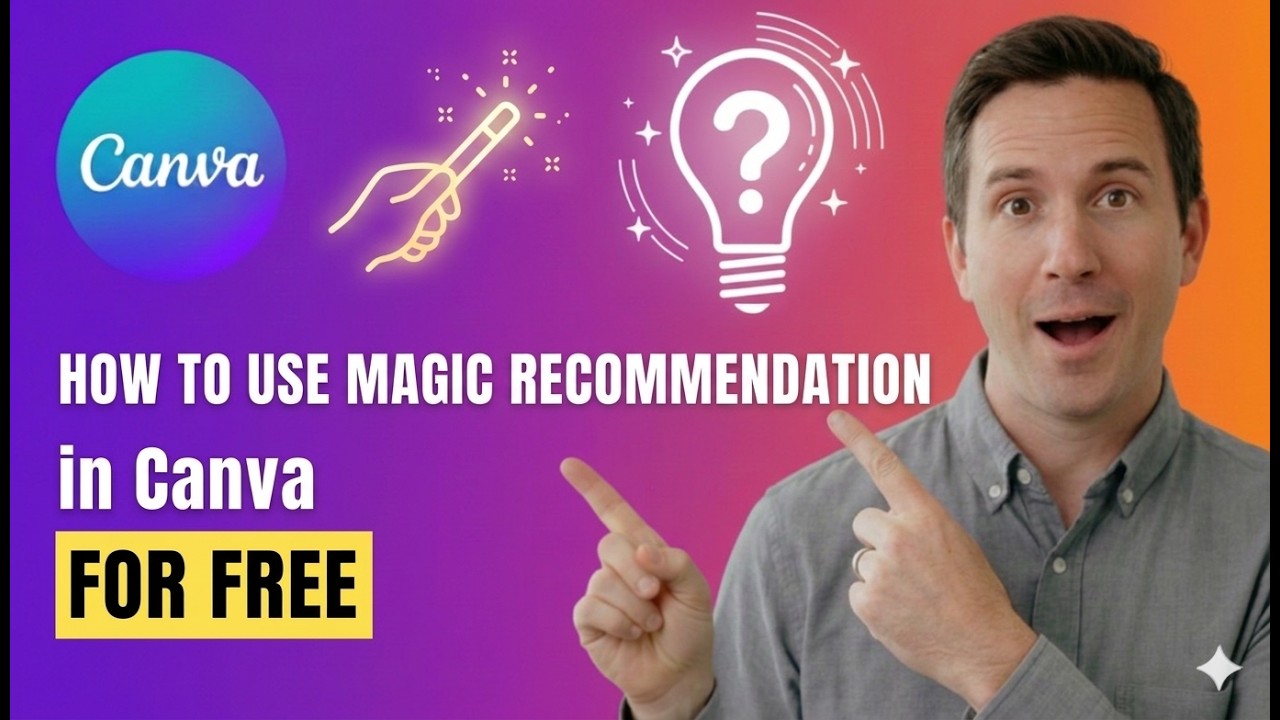 How to Use Magic Recommendation in Canva | AI Design Feature Guide
