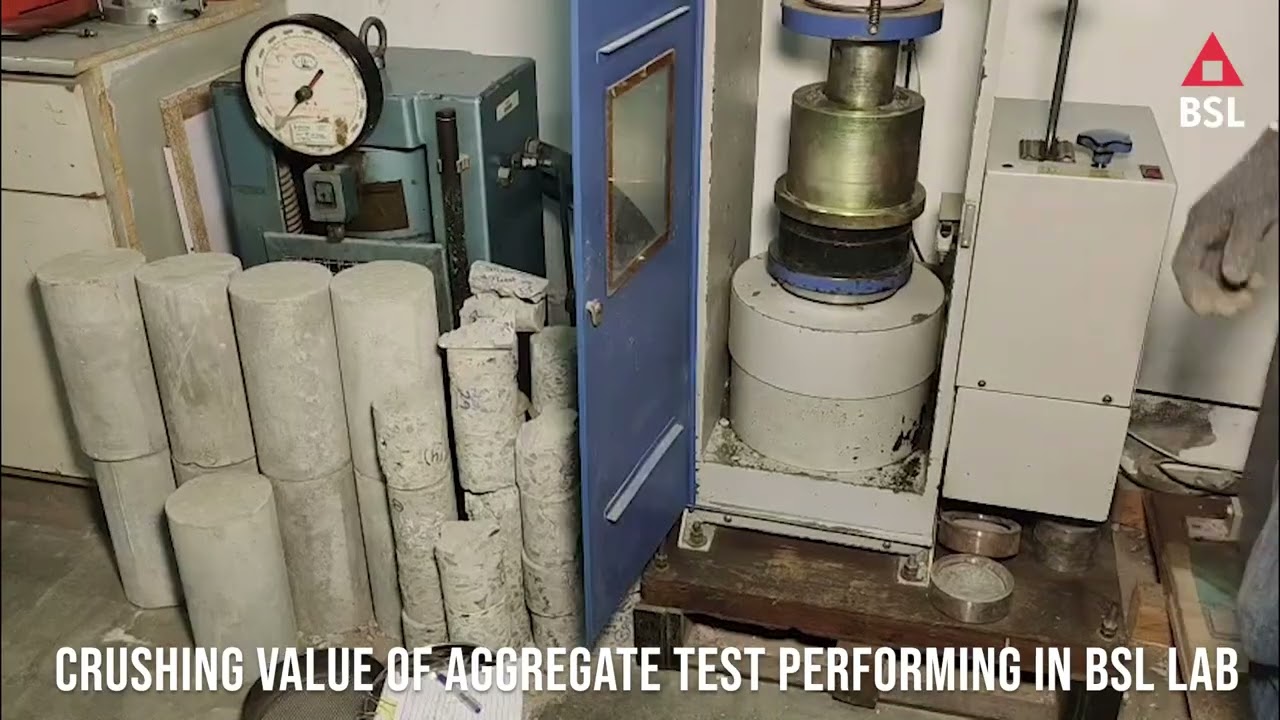 Crushing Value of Aggregate Test | Material Testing Laboratory | Building Standards Ltd., Lahore