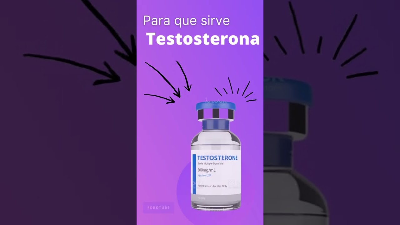 Testosterona para que sirve 💊 - ForoTube