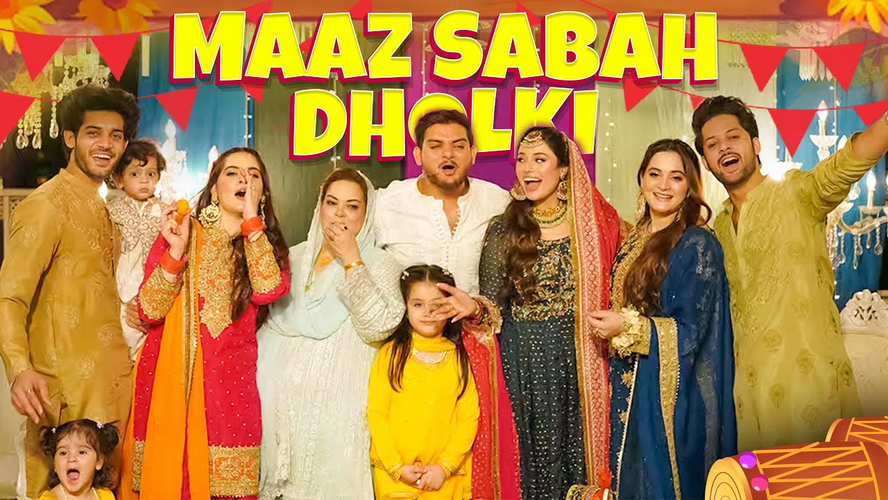 Maaz and Sabah dholki 🥁| what a fun night 🤩