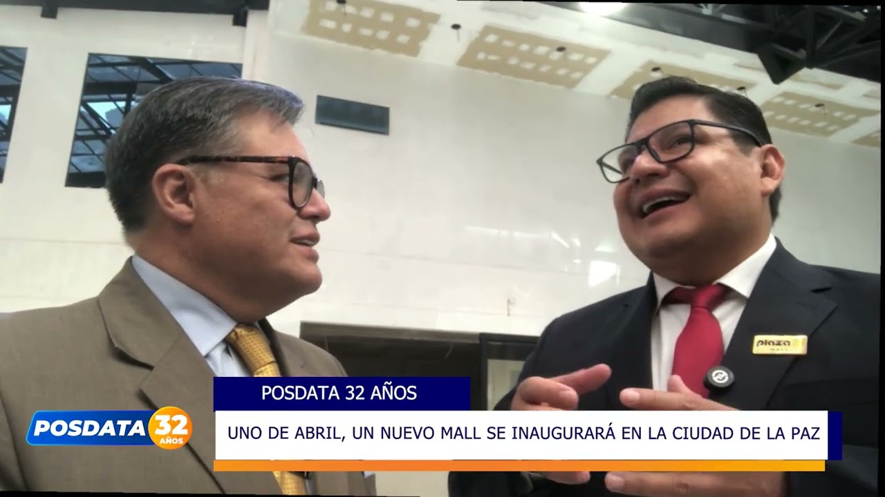 PLAZA 21, EL NUEVO MALL DE LA PAZ, SE INAUGURA ESTE 1 DE ABRIL. 📌📌📌📌📌