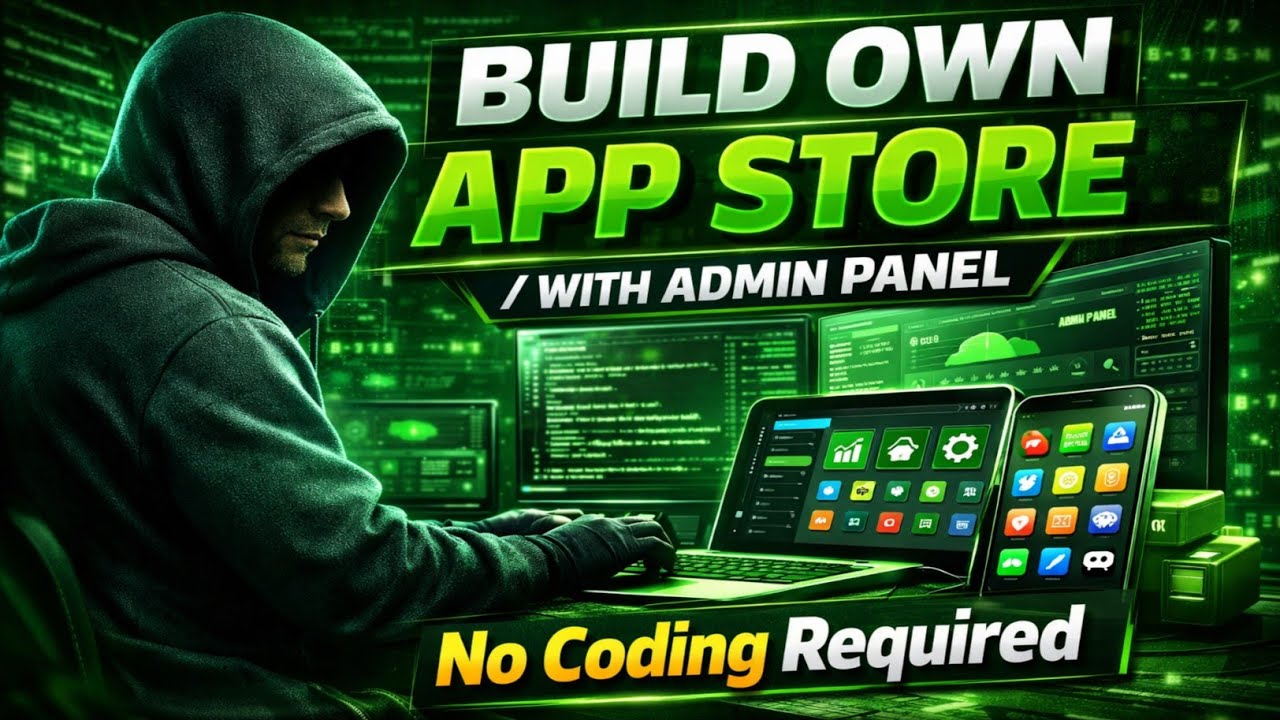 Build Your Own App Store with AI (No Code Needed!) 🚀