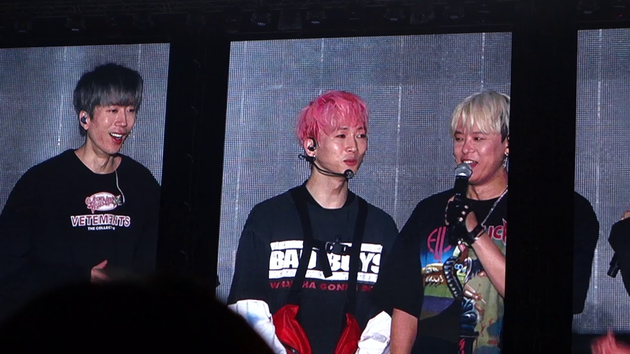 2018 H.O.T 에쵸티 콘서트, jtl토크, 장우혁 중심, 181014