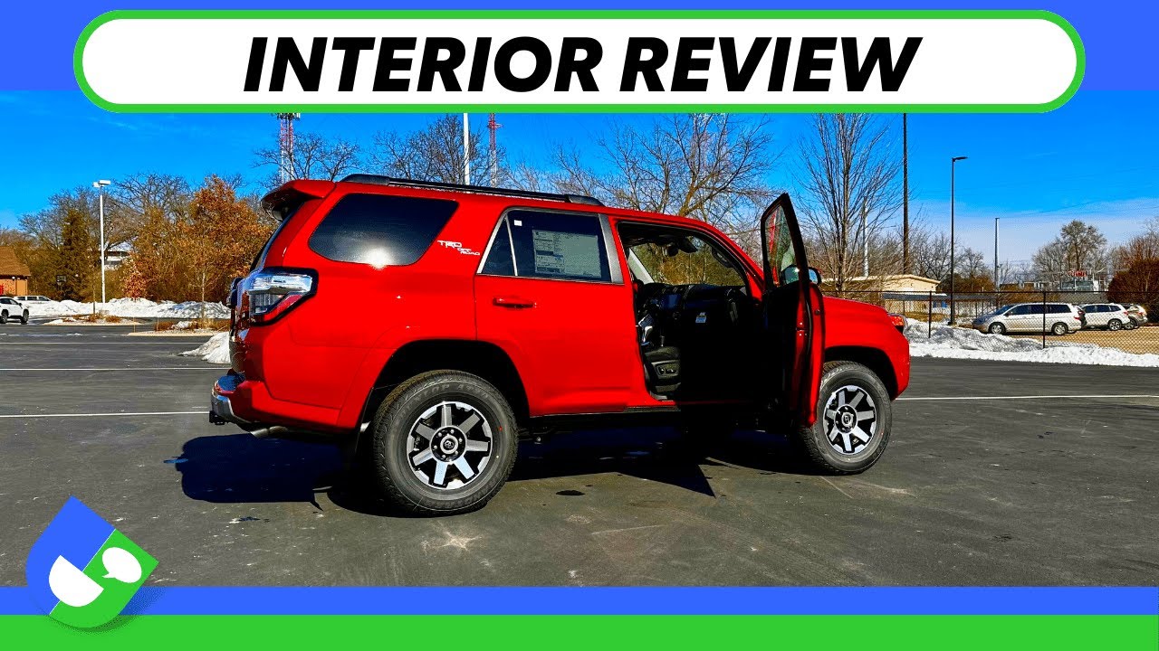 2023 4Runner TRD Off-Road Premium Interior Review by Toyota