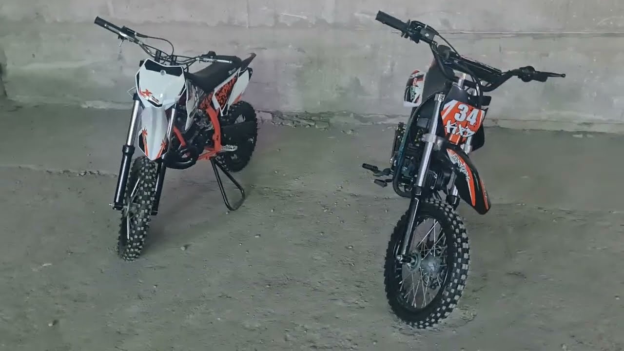 Comparatie între Cross Bike 50cc vs 125cc 12/14inch