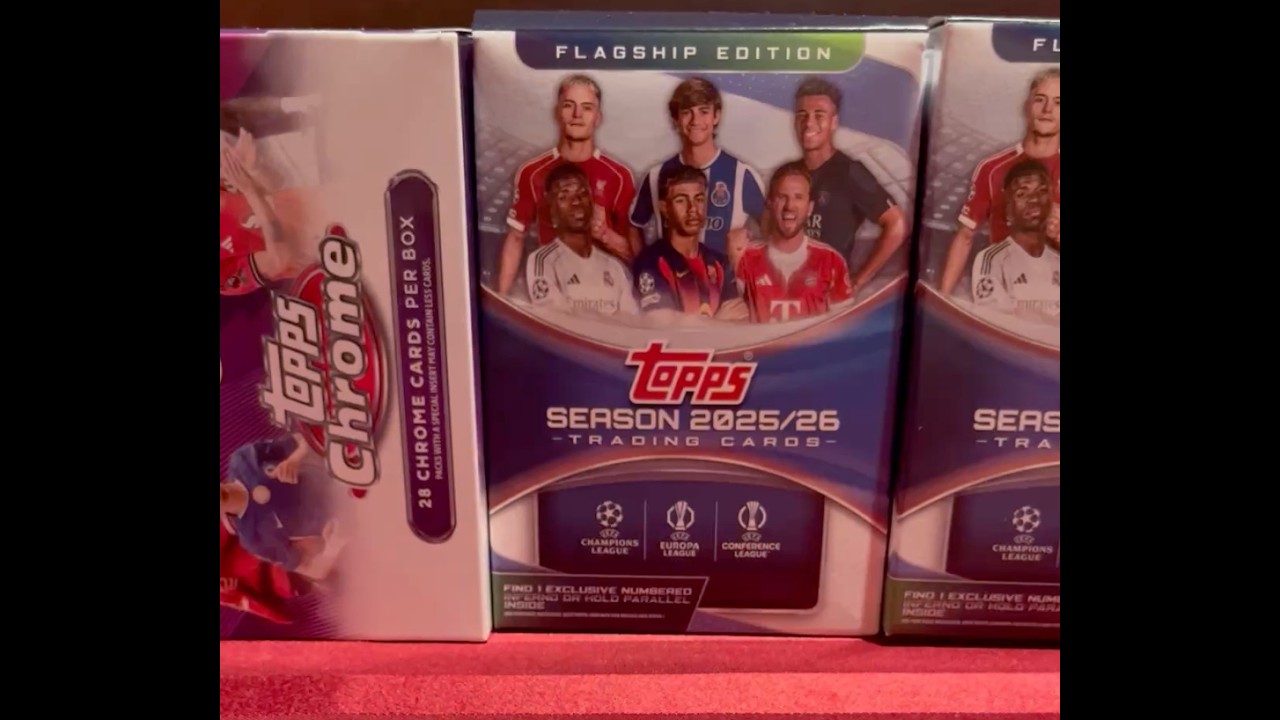 Topps Chrome Premier League 2026 & 2025-26 UCC Blasters