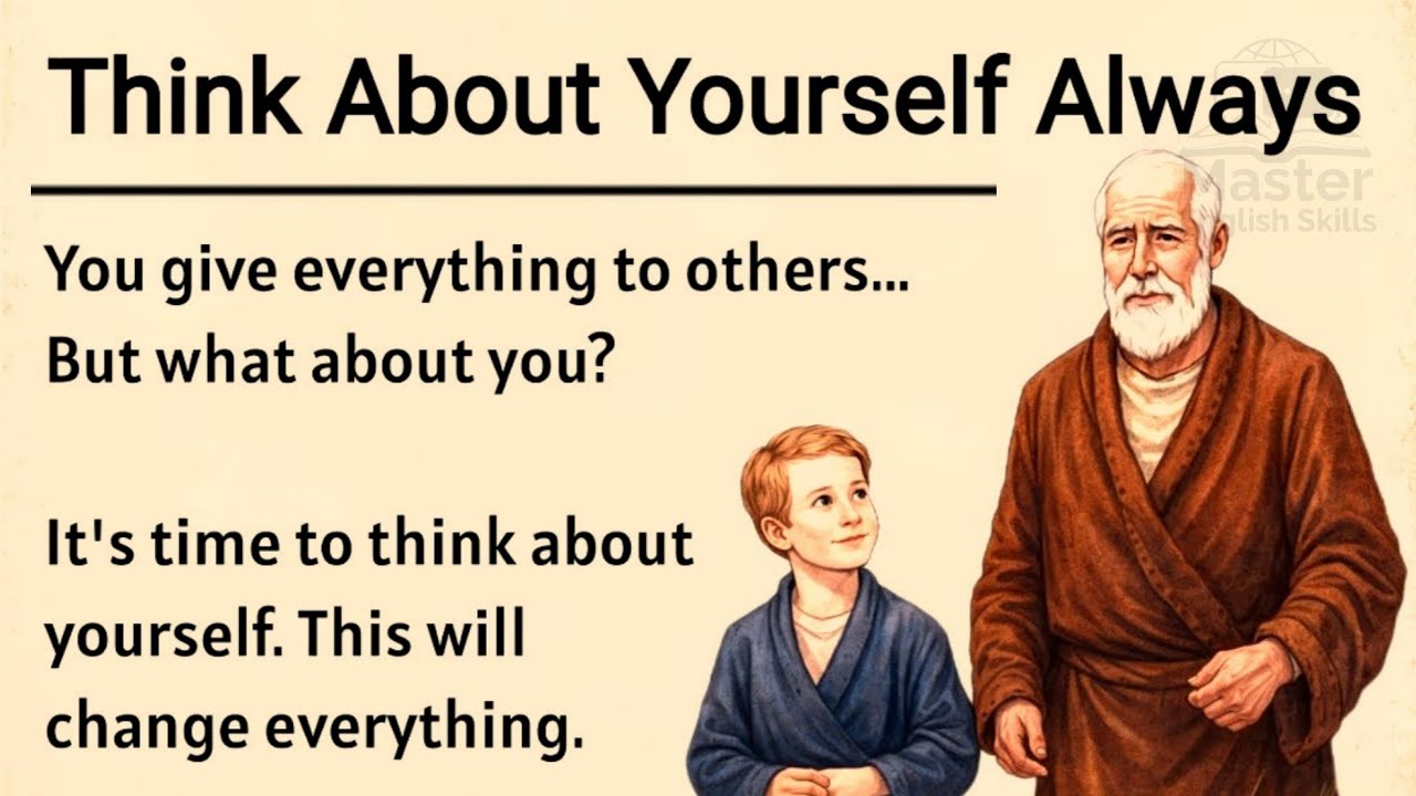 Think About Yourself Always || Graded Reader || Improve Your English Fluency ✅️