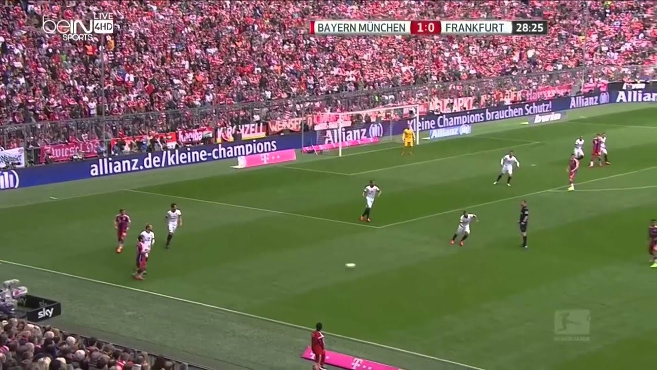 Thiago Alcántara vs Frankfurt (11/04/15) ●1080i