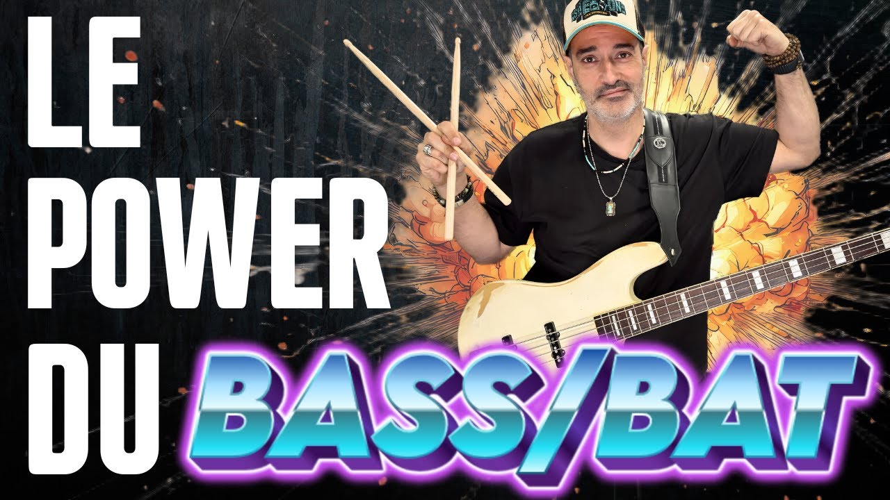 La PUISSANCE nucléaire du BASSE/BATTERIE - Bruno Ramos - Bassiste Magazine #120