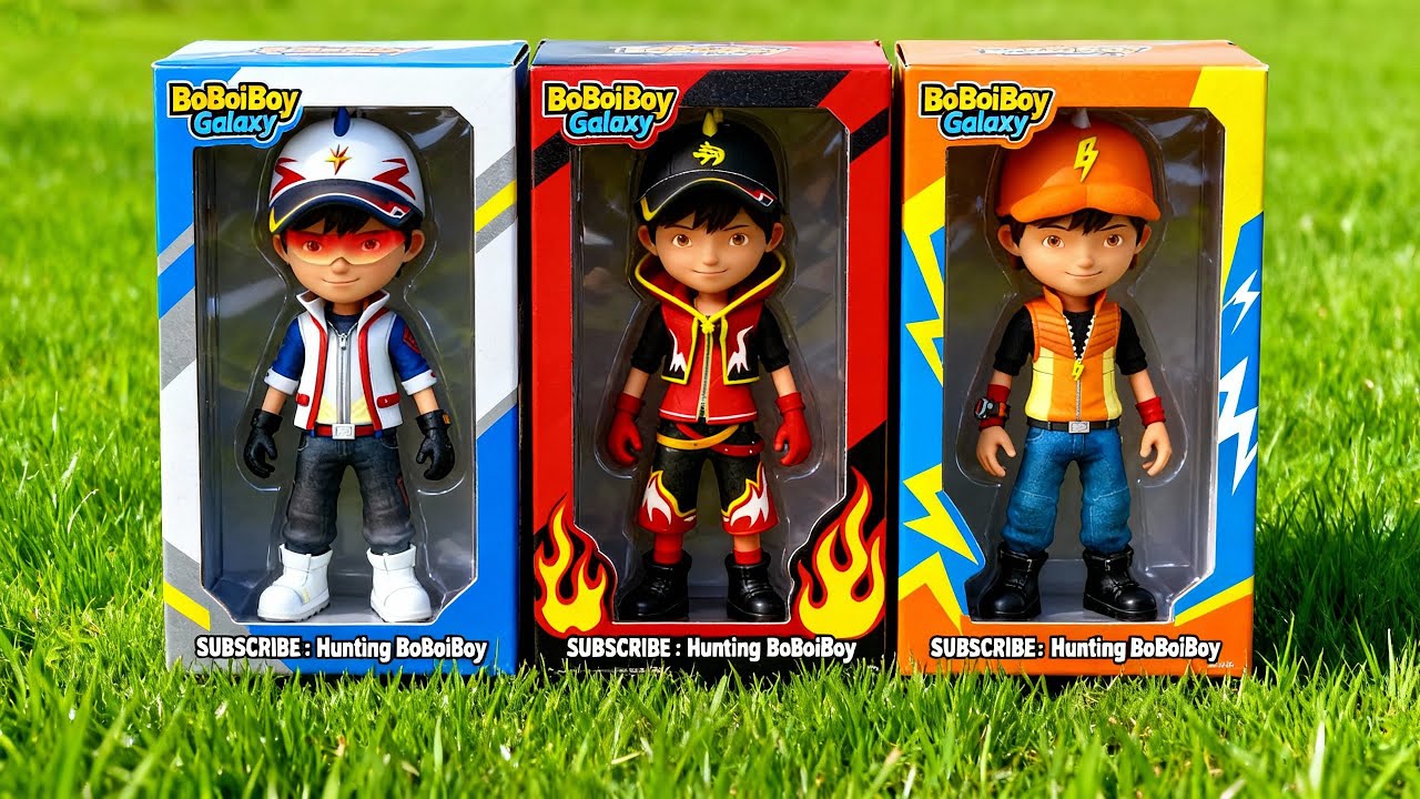 Waw! Aku Menemukan Mainan BoBoiBoy Yaya, Fang dan Gopal