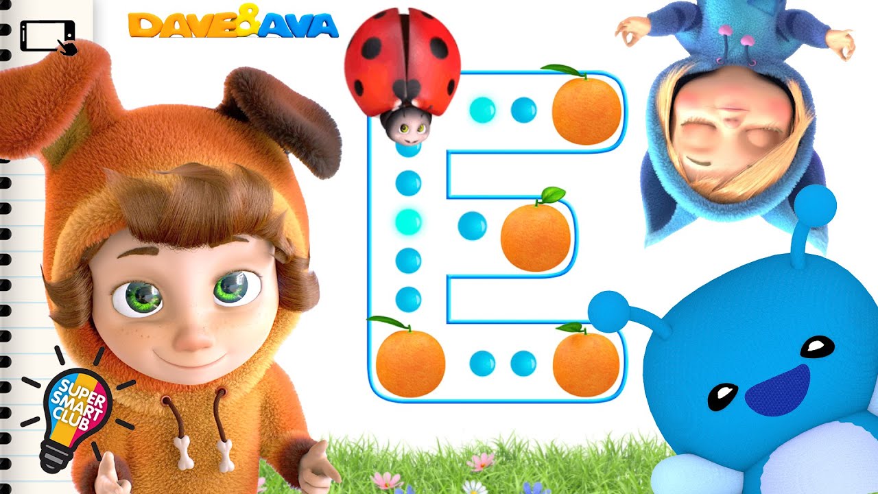 Go from writing Alphabet A to Letters Z with Dave & Ava [Bonus Bugs]
