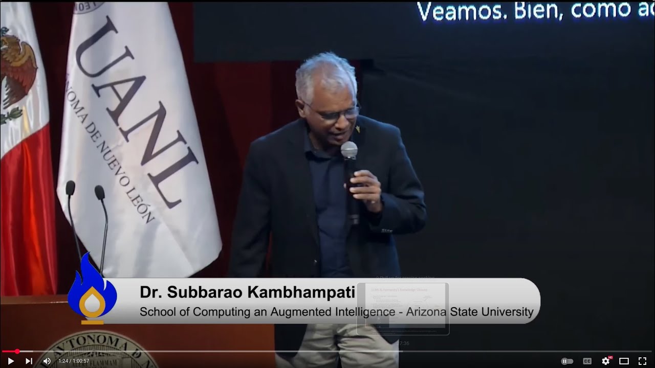 The State of AI Research (talk given at UANL, Monterrey, Mexico)