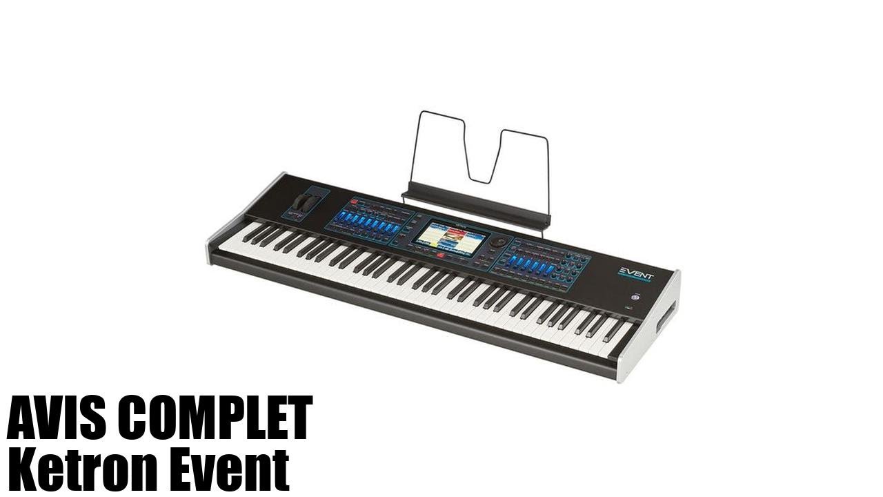 Mon avis de musicien sur le Ketron Event 76