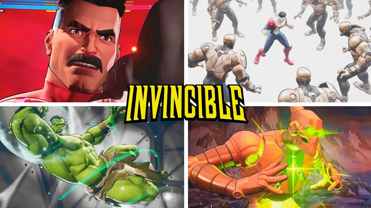 Invincible VS All Characters Supers & Ultimate Attacks (4K)