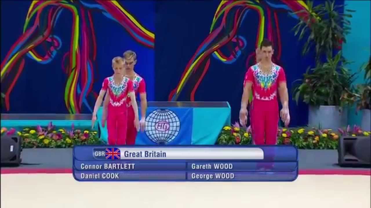 Great Britain Senior MG Acrobatic Gymnastics World Championships 2014 final