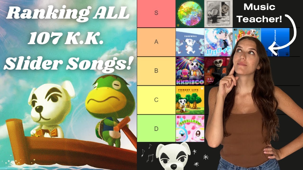 Ranking ALL 107 K.K Slider Songs WORST to BEST! | discussing the influences and origins of each song