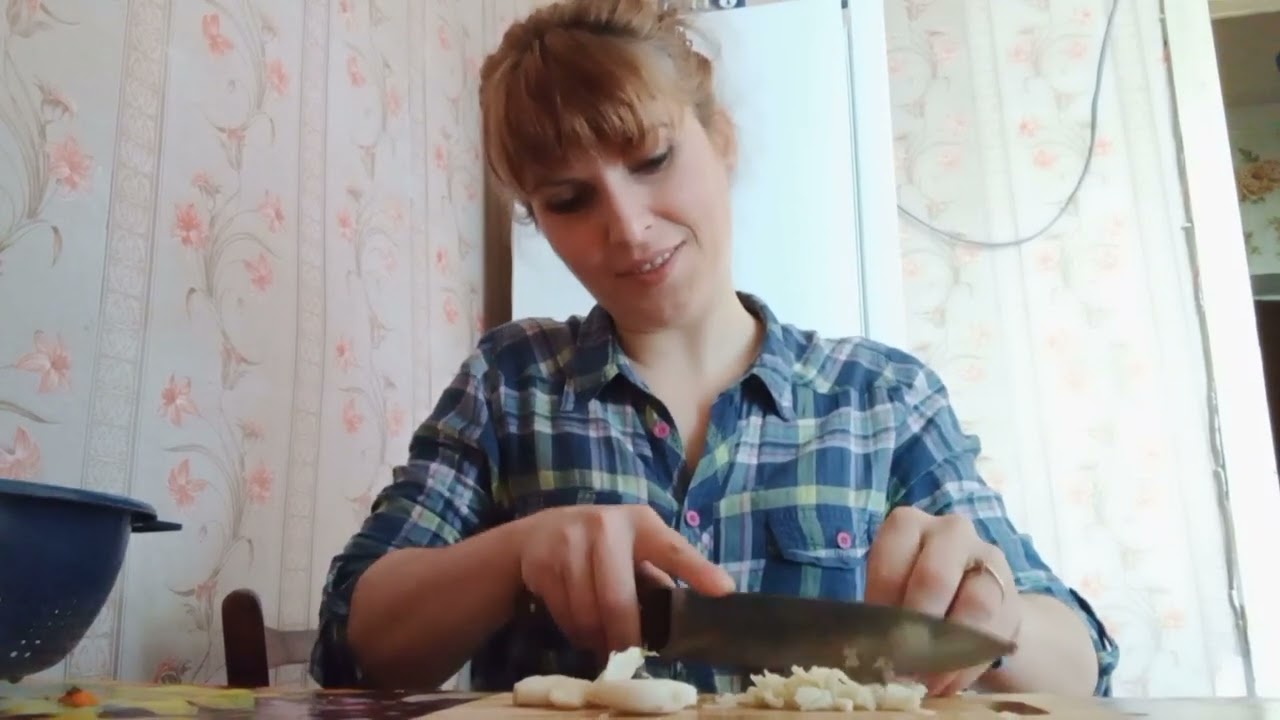 როგორ ვაკეთებ ამოლესილ ლობიოს.....